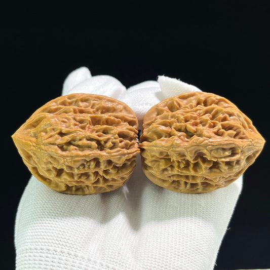 The Classic "Chicken Heart" (Ji Xin) Balanced Pair | 39.0mm x 39.0mm | JX-701 - ThePatinaProject