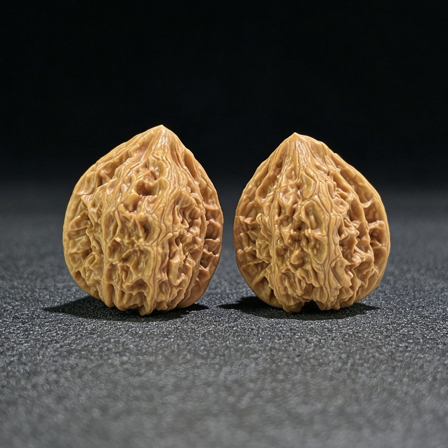 The Classic "Chicken Heart" (Ji Xin) Giant Balanced Pair | 42.0mm x 41.0mm | JX-702 - ThePatinaProject