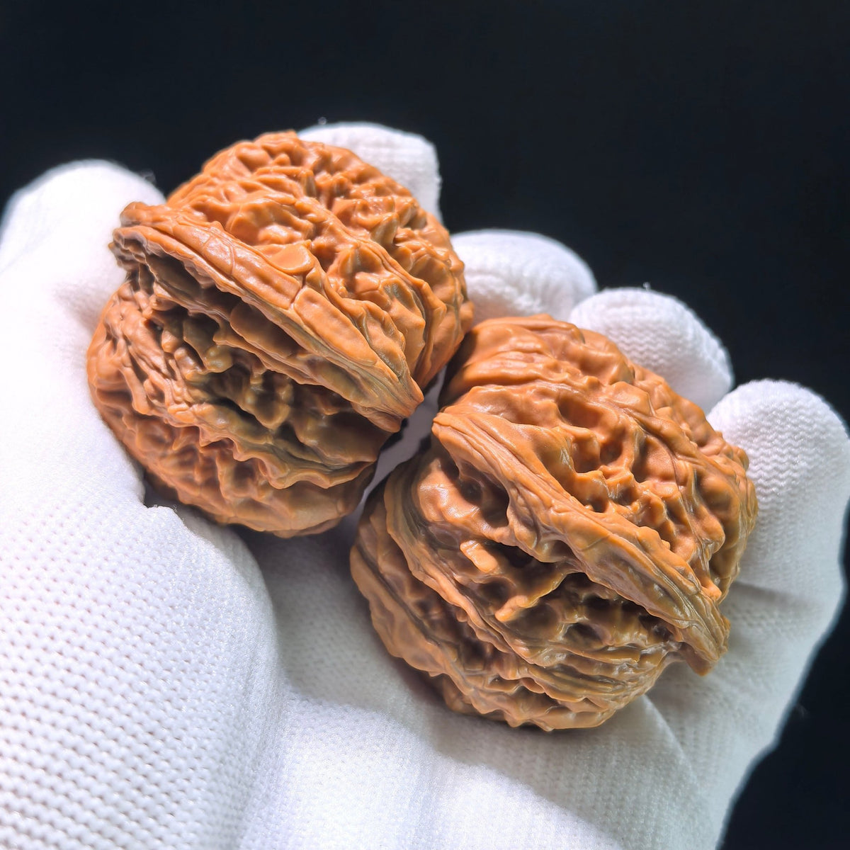 The "Coiled Dragon Pattern" (Pan Long Wen) Colossal Ergonomic Pair | 49.0mm x 45.0mm | PLW-903 - ThePatinaProject