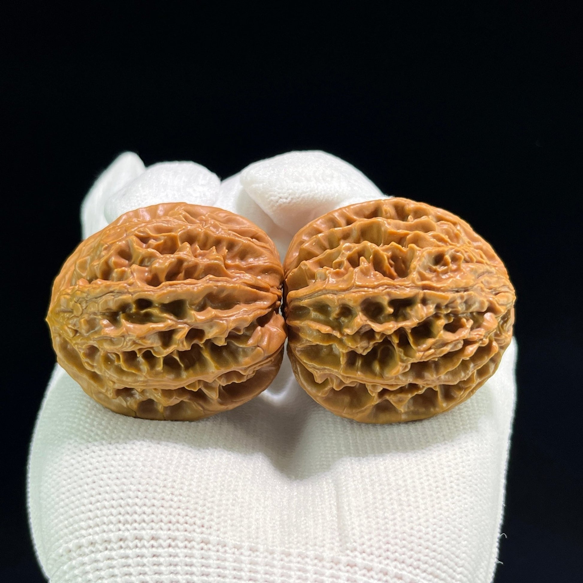 The "Coiling Dragon" (Pan Long Wen) Full-Bellied Pair | 37.0mm x 38.0mm | PLW-702 - ThePatinaProject