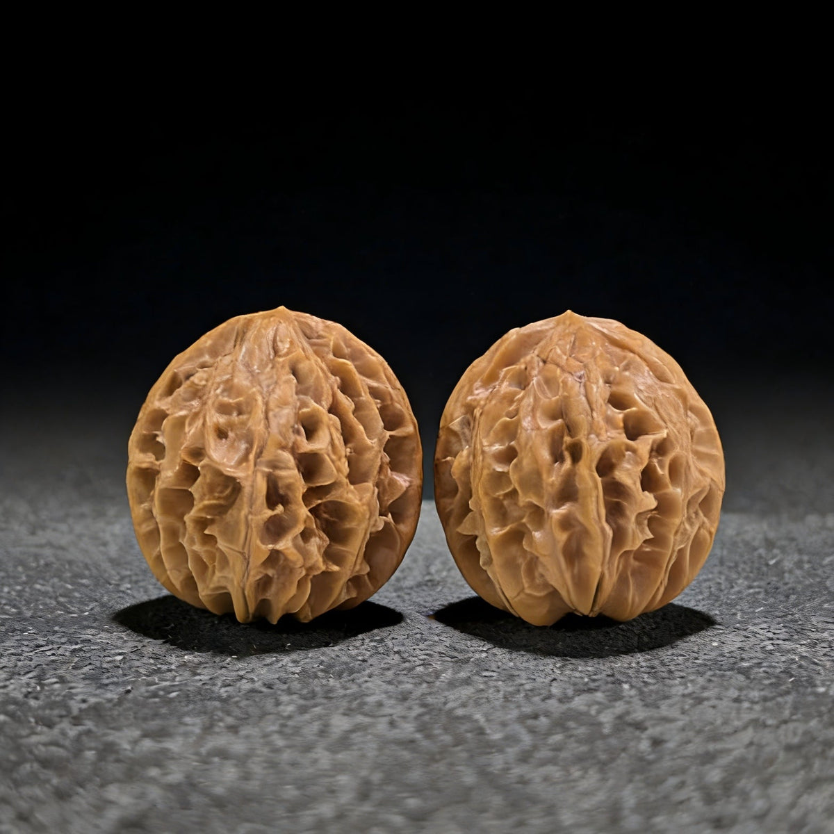 The "Coiling Dragon" (Pan Long Wen) Full-Bellied Pair | 37.0mm x 38.0mm | PLW-702 - ThePatinaProject