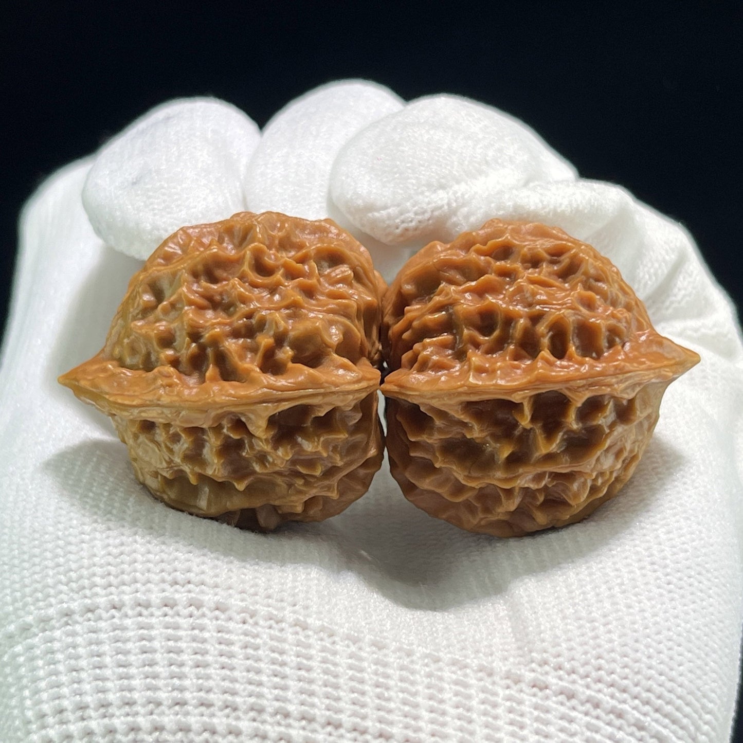 The "Coral Tower" (Shan Hu Ta) Miniature Balanced Pair | 32.0mm x 32.0mm | SHT-703 - ThePatinaProject