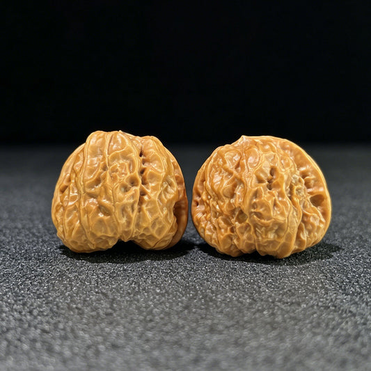 The "Crystal Jade Toad" (Yu Chan Shui Jing Wa) Premium Deep-Belly Pair | 37.0mm x 40.0mm | W-1009 - ThePatinaProject