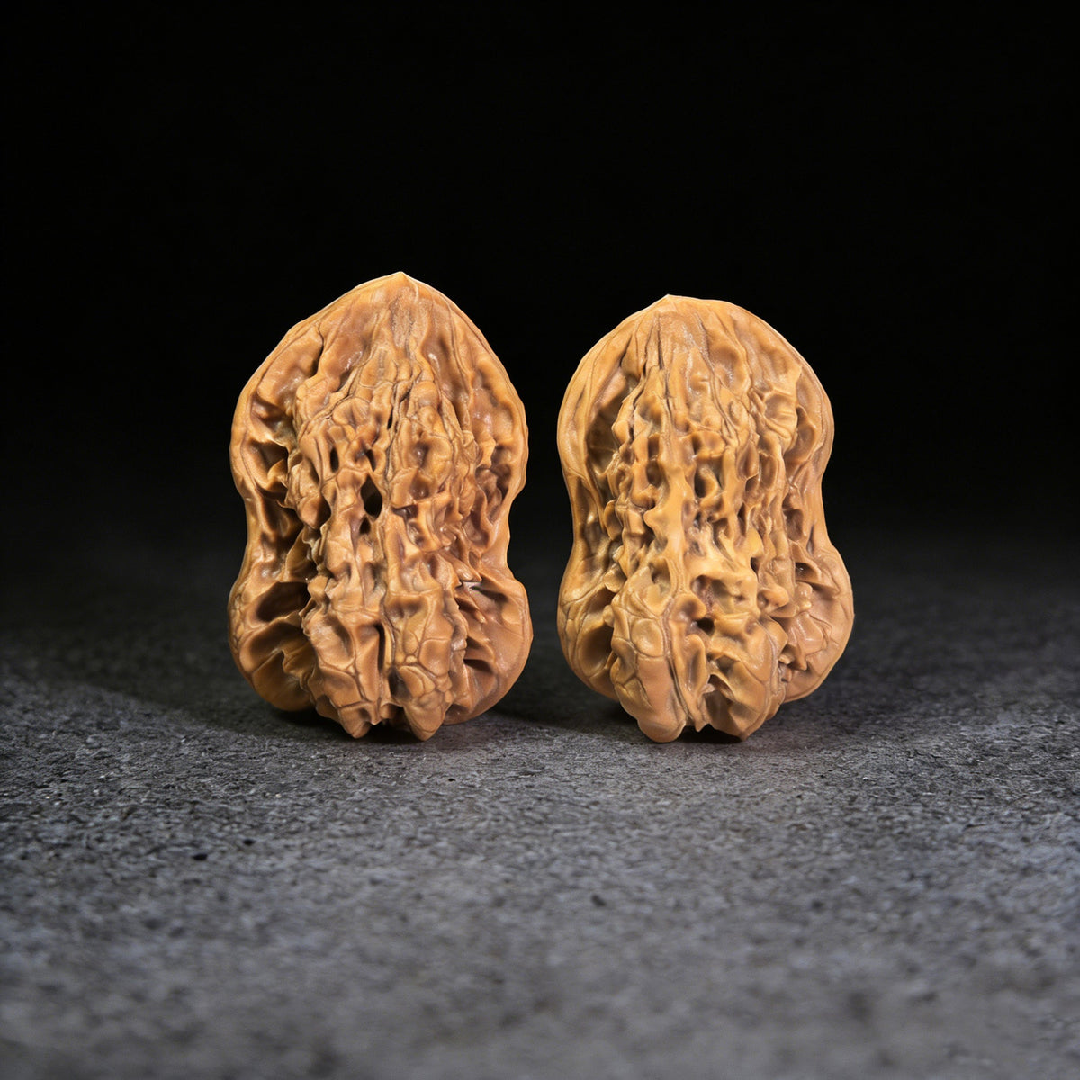 The "Fortune Gourd" (Hu Lu) Pair | 33.0mm x 38.0mm | FLHL-04 - ThePatinaProject