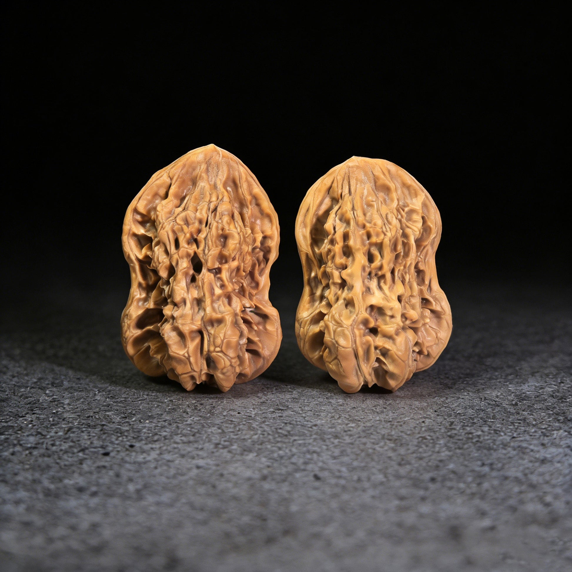 The "Fortune Gourd" (Hu Lu) Pair | 33.0mm x 38.0mm | FLHL-04 - ThePatinaProject