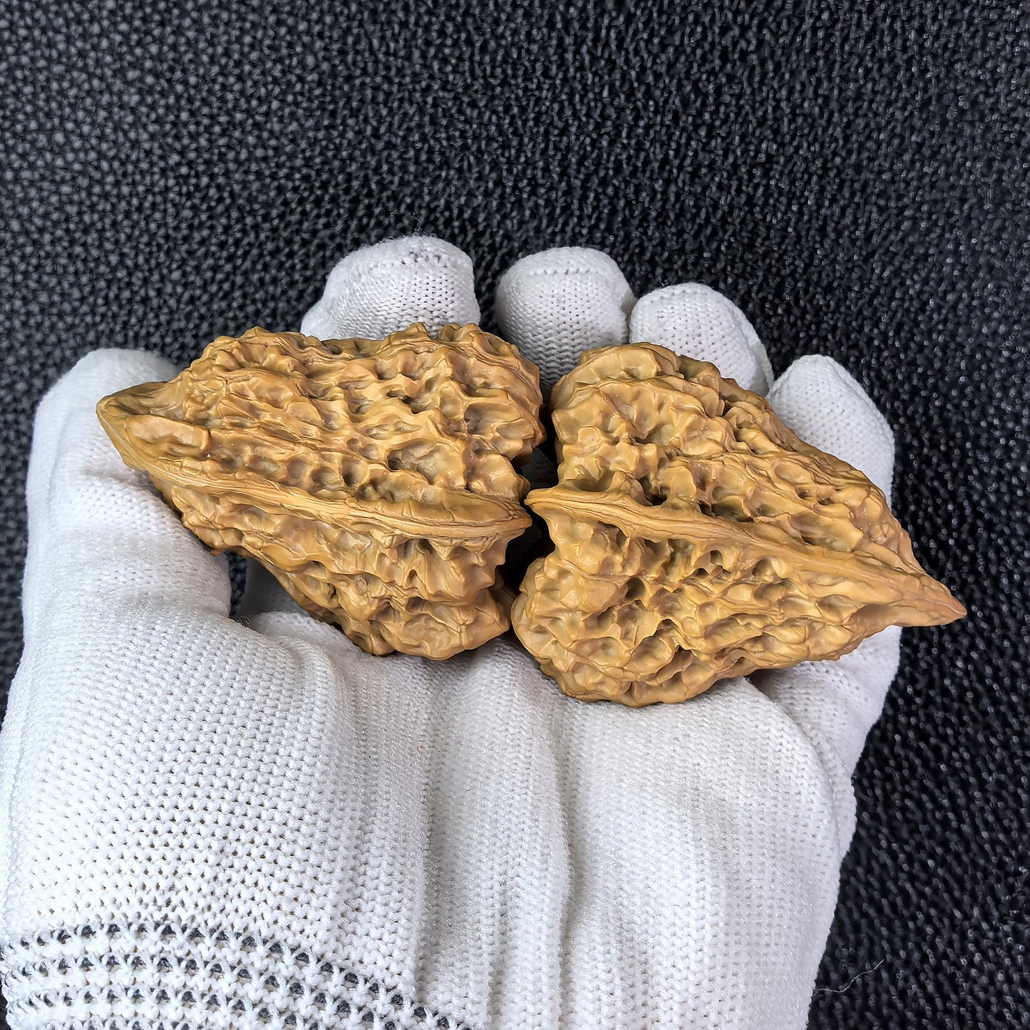 The "Fortune Gourd" (Hu Lu) Pair | 42.0mm x 43.0mm | FLHL-05 - ThePatinaProject