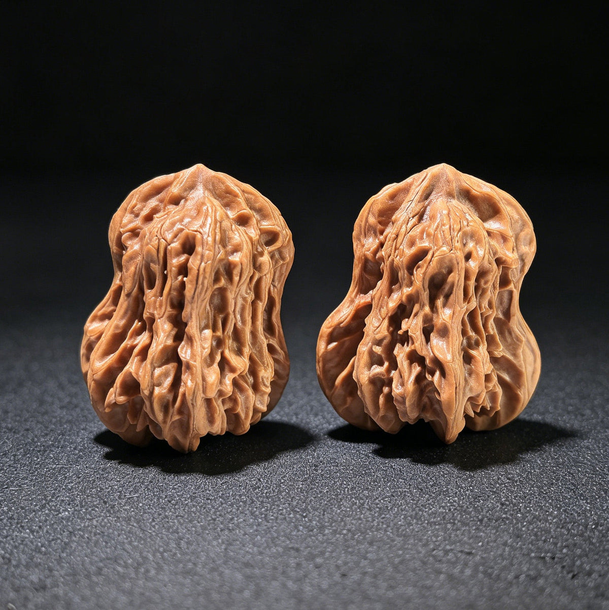 The "Fortune & Prosperity Gourd" (Fu Lu Hu Lu) Balanced EDC Pair | 34.0mm x 31.0mm | FLHL-802 - ThePatinaProject