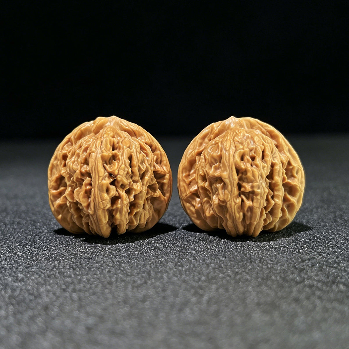 The "Four-Pavilion Tower" (Si Zuo Lou) Balanced Round Pair | 42.0mm x 42.0mm | SZL-806 - ThePatinaProject