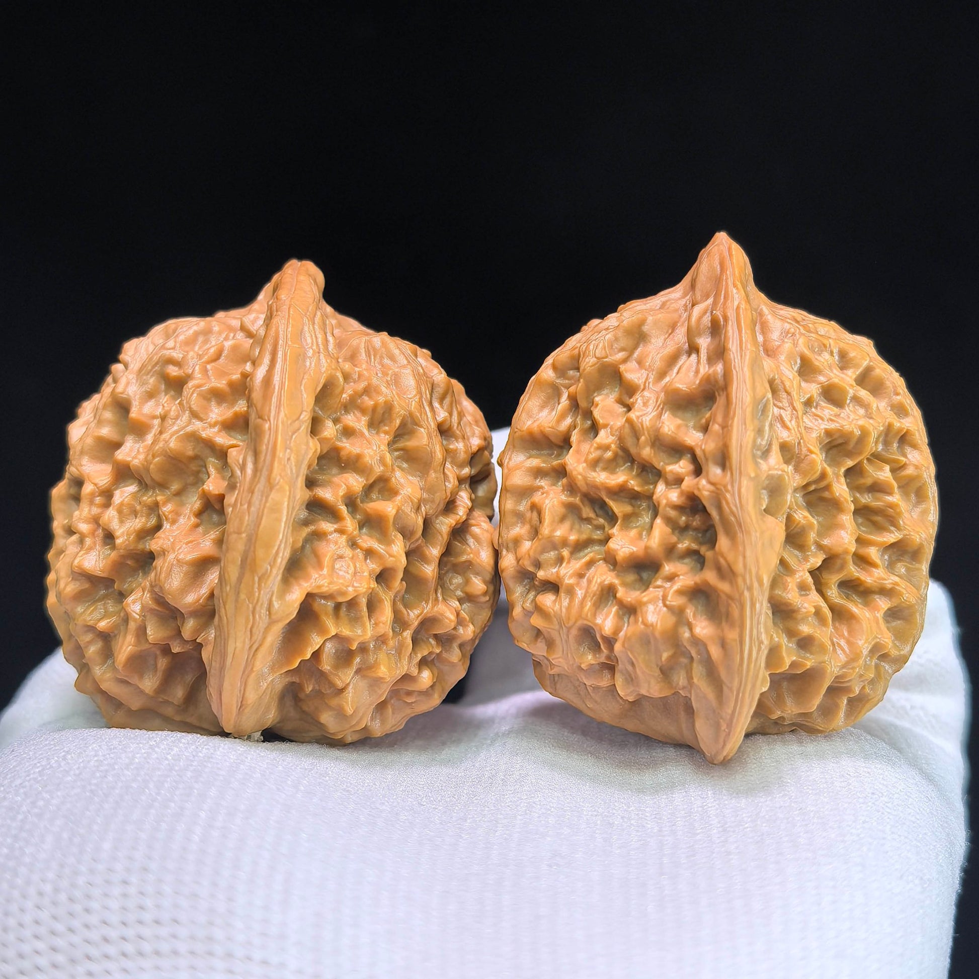 The "Gecko Arhat Head" Natural Mutation Base Pair | 42.0mm x 41.0mm | BHLHT-601 - ThePatinaProject