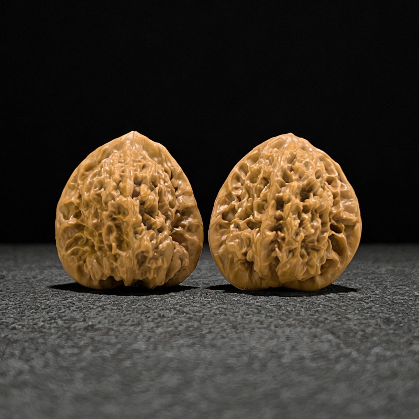 The "Gecko x Arhat Head" (Bi Hu x Luo Han Tou) Hybrid Pair | 41.0mm x 38.0mm | BHLHT-701 - ThePatinaProject