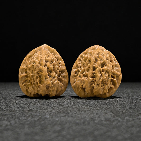 The "Gecko x Arhat Head" (Bi Hu x Luo Han Tou) Hybrid Pair | 41.0mm x 38.0mm | BHLHT-701 - ThePatinaProject