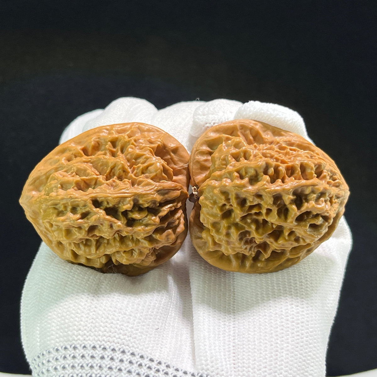 The "Gecko x Arhat Head" (Bi Hu x Luo Han Tou) Hybrid Pair | 41.0mm x 38.0mm | BHLHT-701 - ThePatinaProject