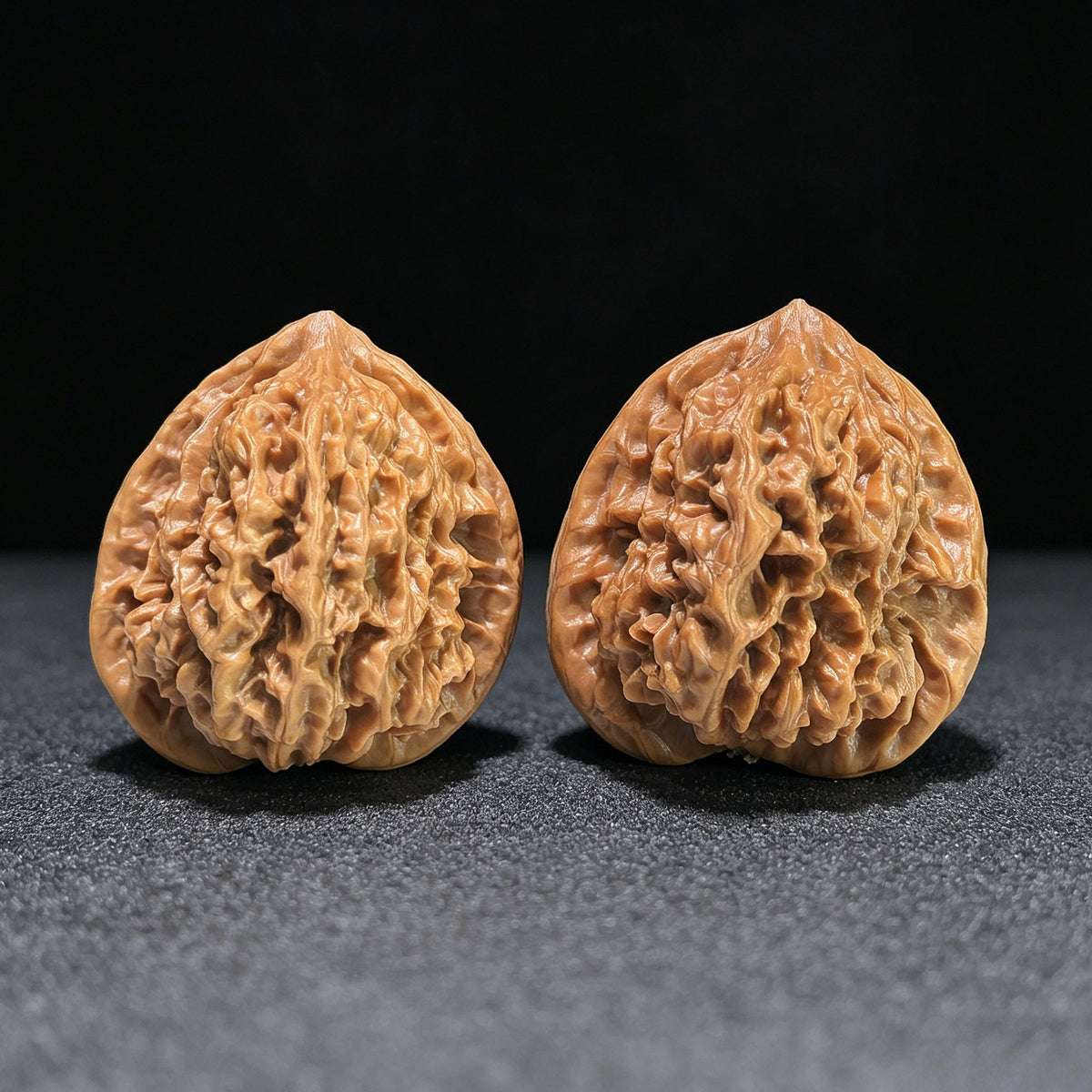 The "Gecko x Arhat Head" (Bi Hu x Luo Han Tou) Hybrid Pair | 41.0mm x 39.0mm | BHLHT-702 - ThePatinaProject
