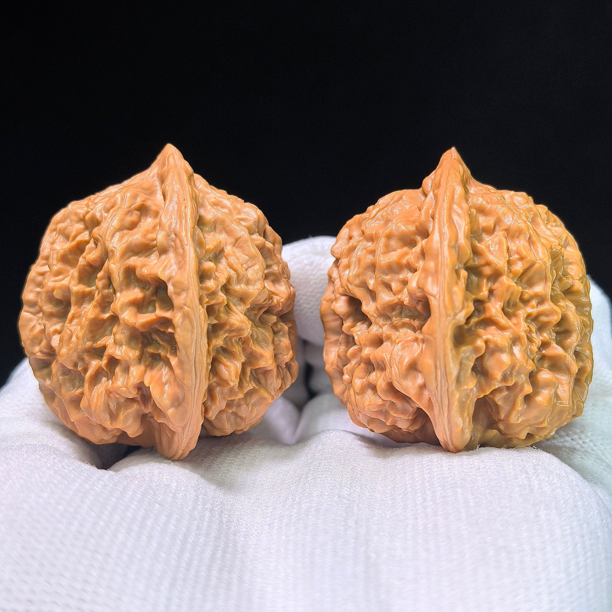 The "Gecko x Arhat Head" (Bi Hu x Luo Han Tou) Hybrid Pair | 41.0mm x 39.0mm | BHLHT-702 - ThePatinaProject
