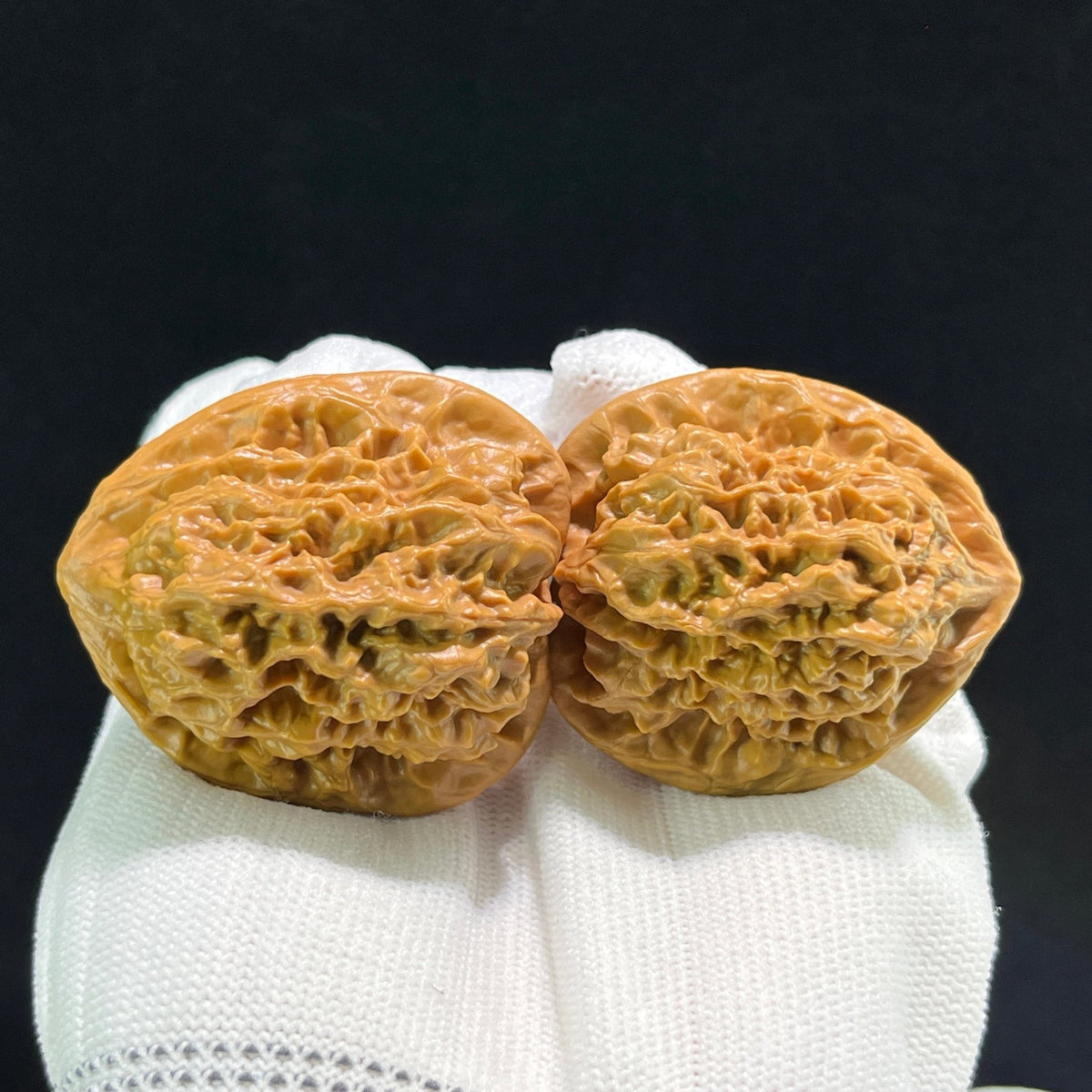 The "Gecko x Arhat Head" (Bi Hu x Luo Han Tou) Hybrid Pair | 42.0mm x 37.0mm | BHLHT-704 - ThePatinaProject