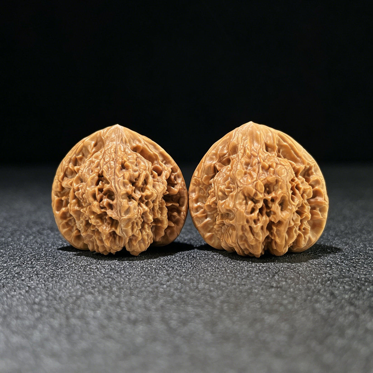 The "Grand Official's Hat" (Da Guan Mao) Collector-Scale Broad Edge Pair | 49.0mm x 39.0mm | DGM-903 - ThePatinaProject