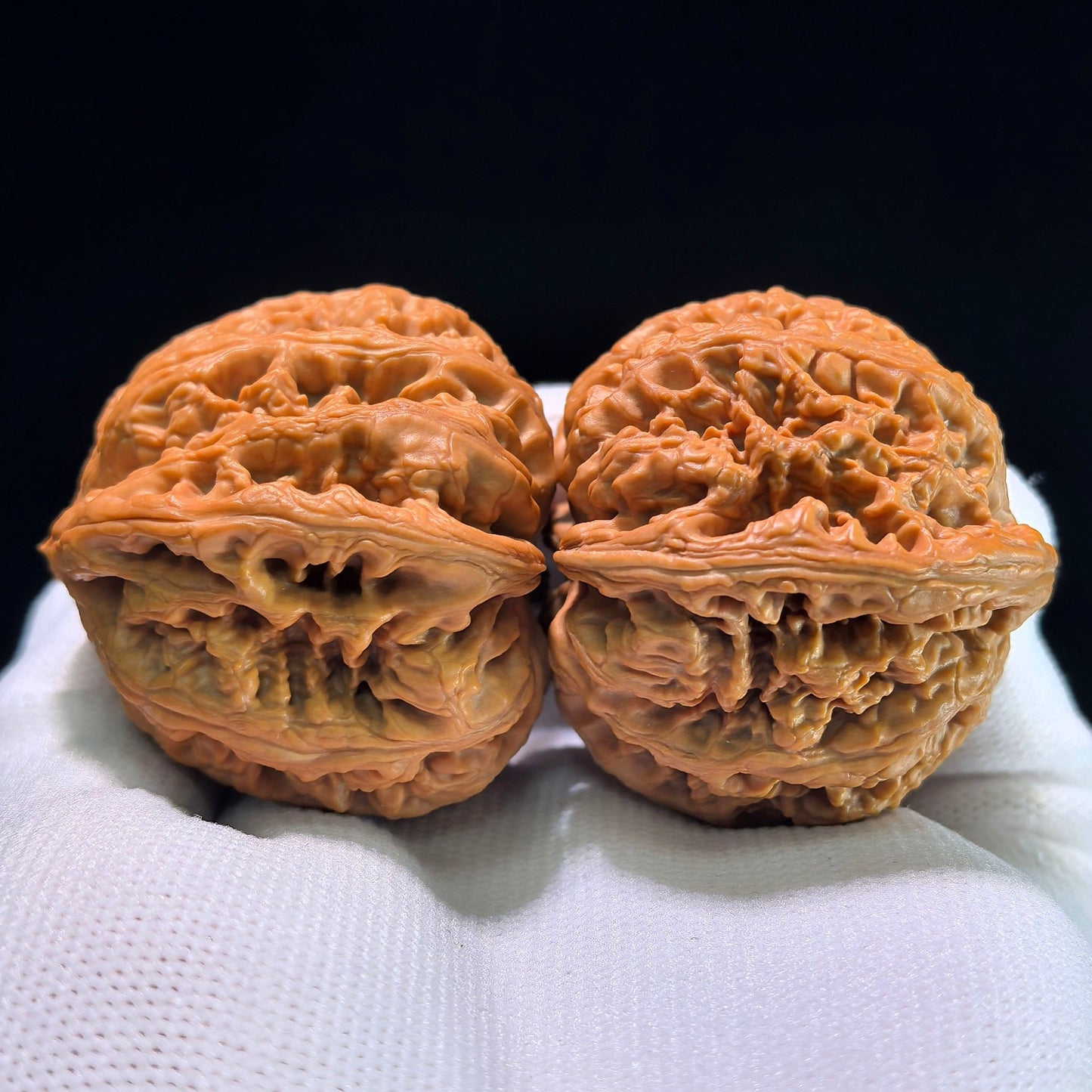 The "Grand Thick Ridge" (Da Cu Jin) Perfectly Balanced Boutique Pair | 43.0mm x 42.0mm | CJ-1201C - ThePatinaProject