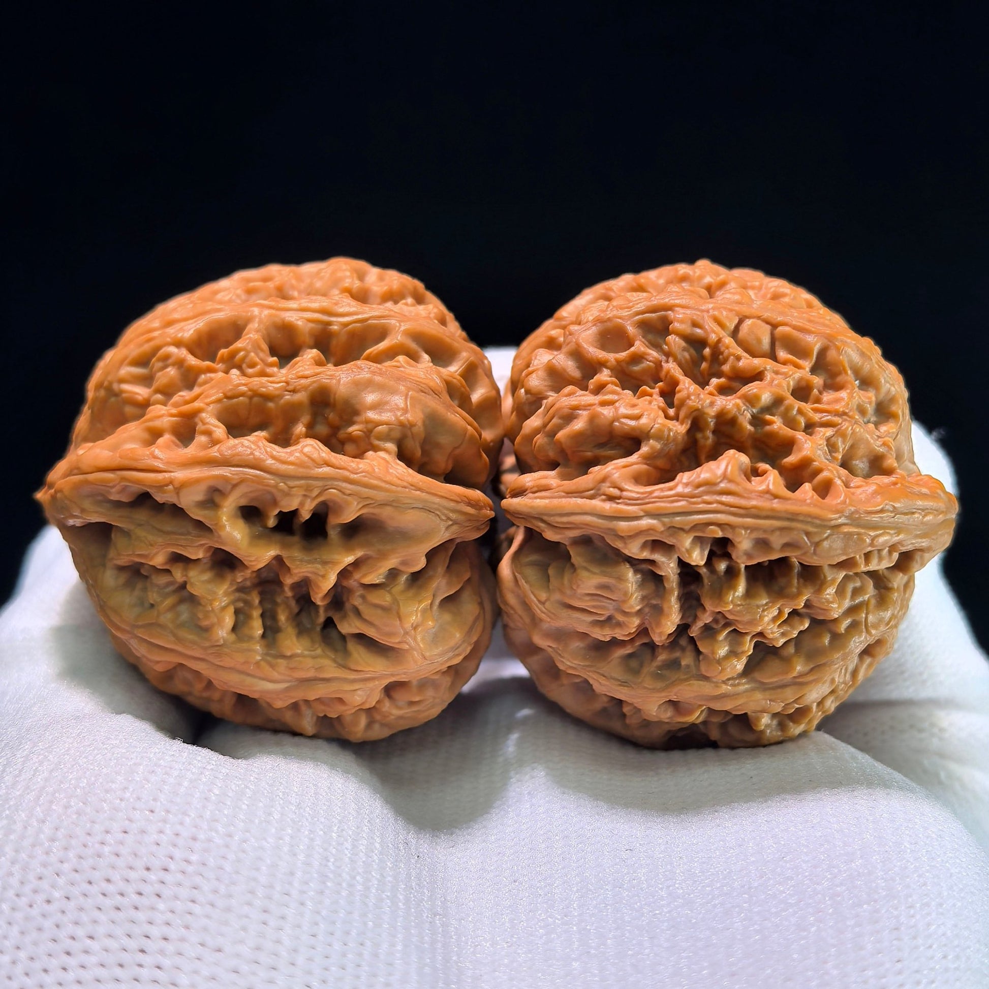 The "Grand Thick Ridge" (Da Cu Jin) Perfectly Balanced Boutique Pair | 43.0mm x 42.0mm | CJ-1201C - ThePatinaProject