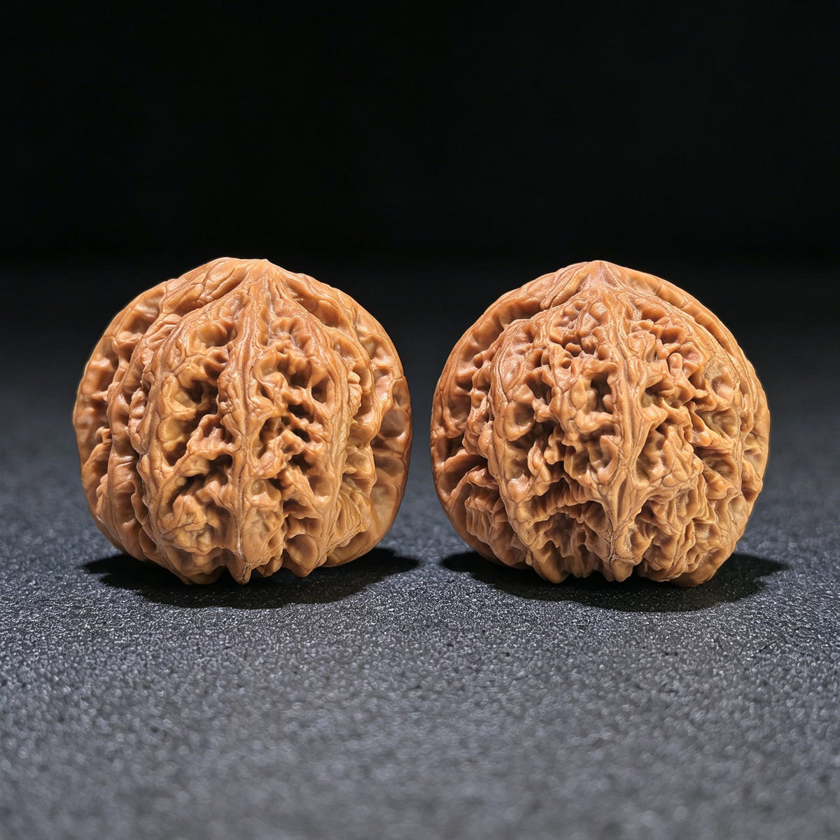 The "Grand Thick Ridge" (Da Cu Jin) Perfectly Balanced Boutique Pair | 43.0mm x 42.0mm | CJ-1201C - ThePatinaProject