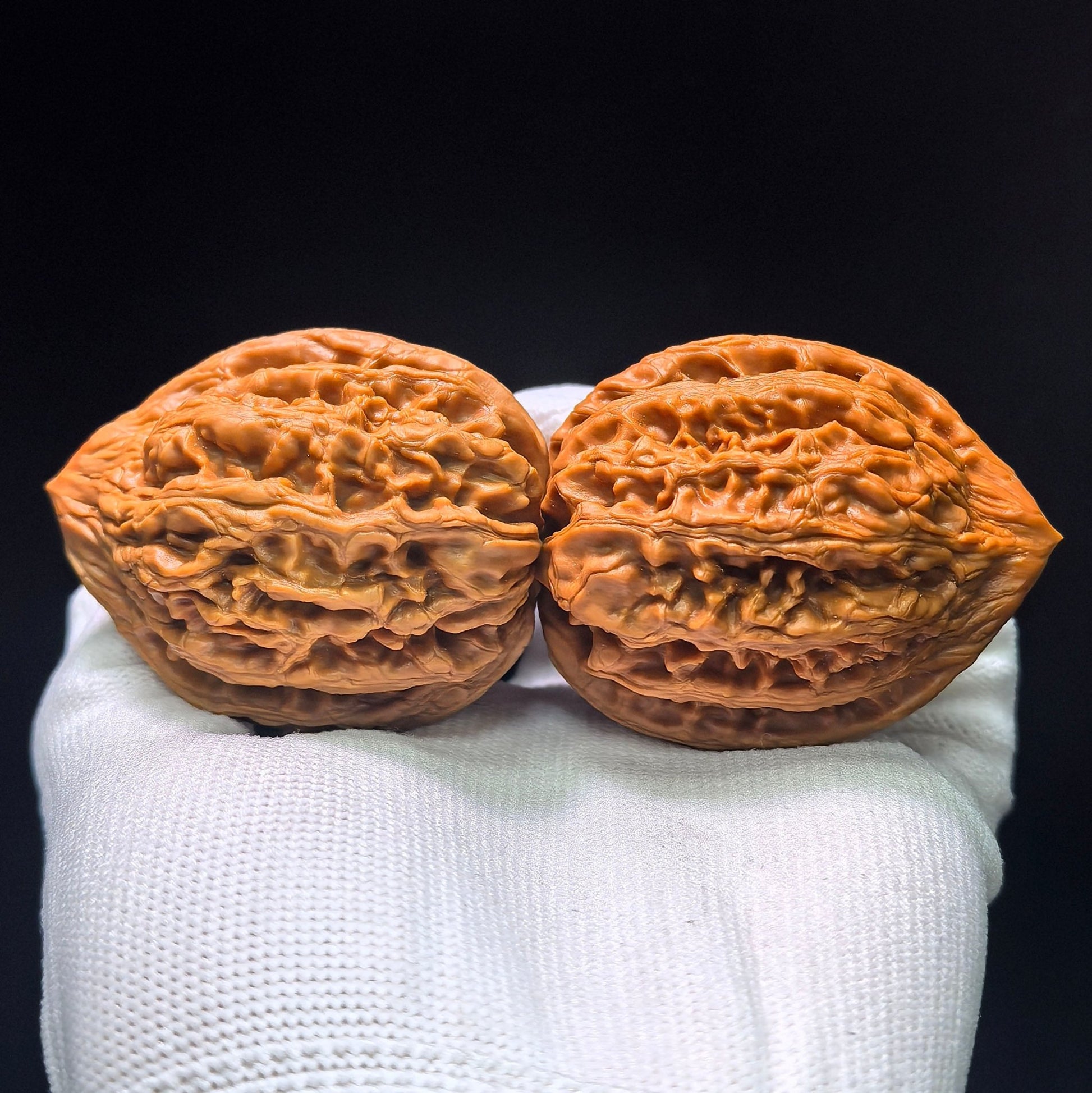 The "Great Weathered Rock" (Da Ku Shi) Premium Low-Profile Pair | 43.0mm x 42.0mm | DKS-1301C - ThePatinaProject