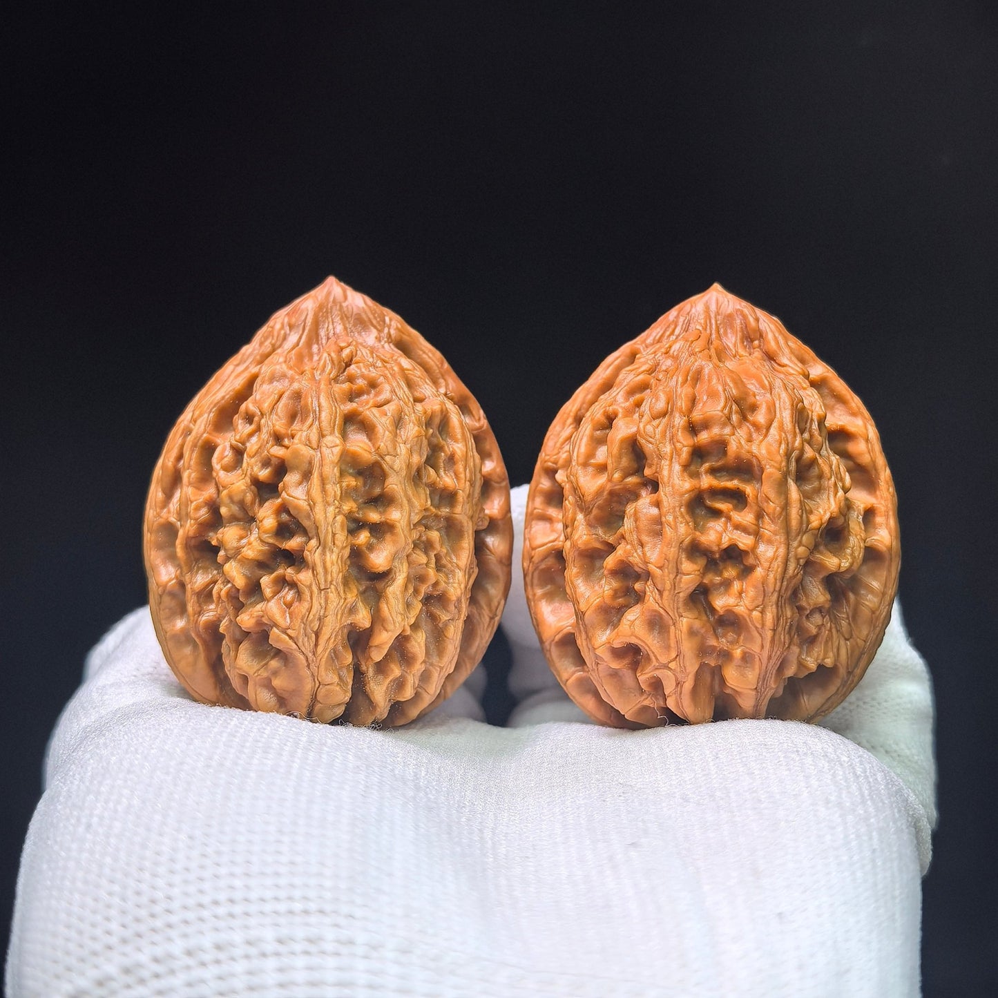 The "Great Weathered Rock" (Da Ku Shi) Premium Low-Profile Pair | 43.0mm x 42.0mm | DKS-1301C - ThePatinaProject