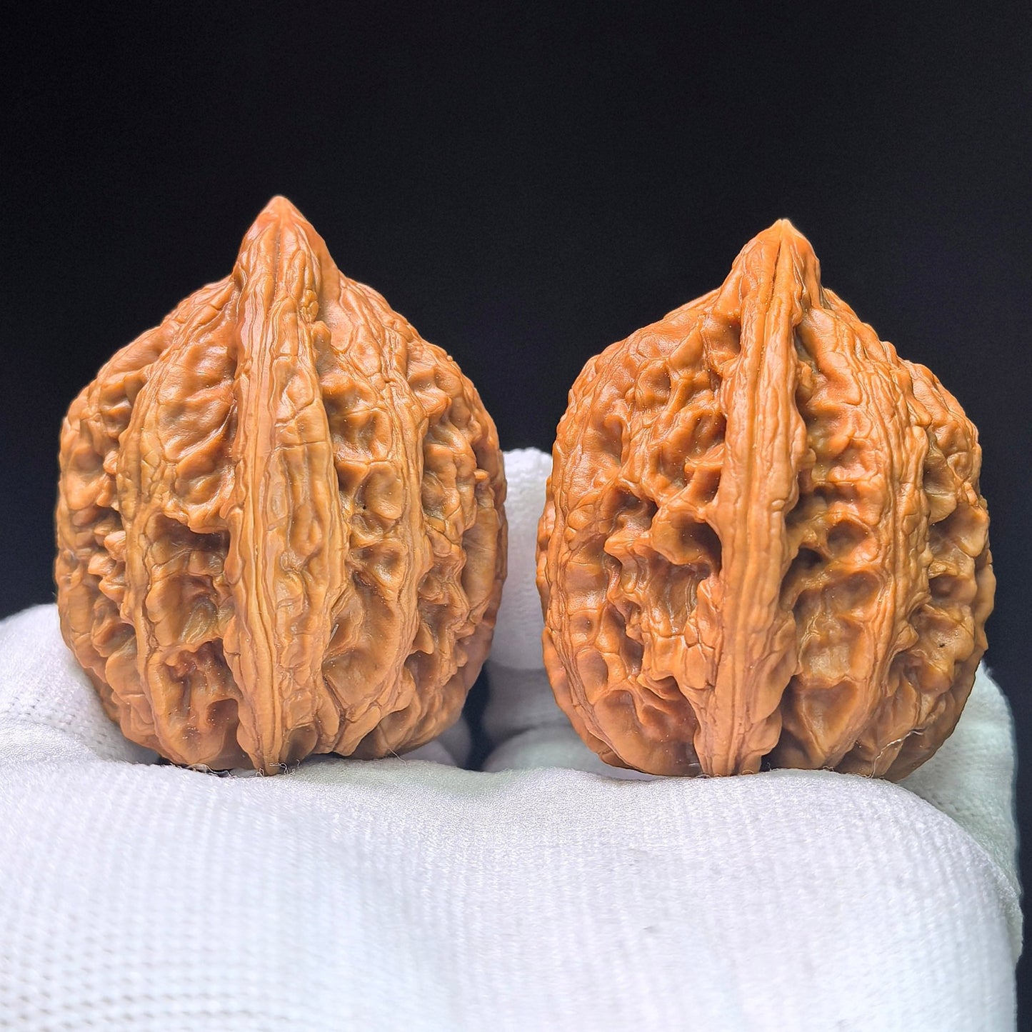 The "Great Weathered Rock" (Da Ku Shi) Premium Low-Profile Pair | 43.0mm x 42.0mm | DKS-1301C - ThePatinaProject