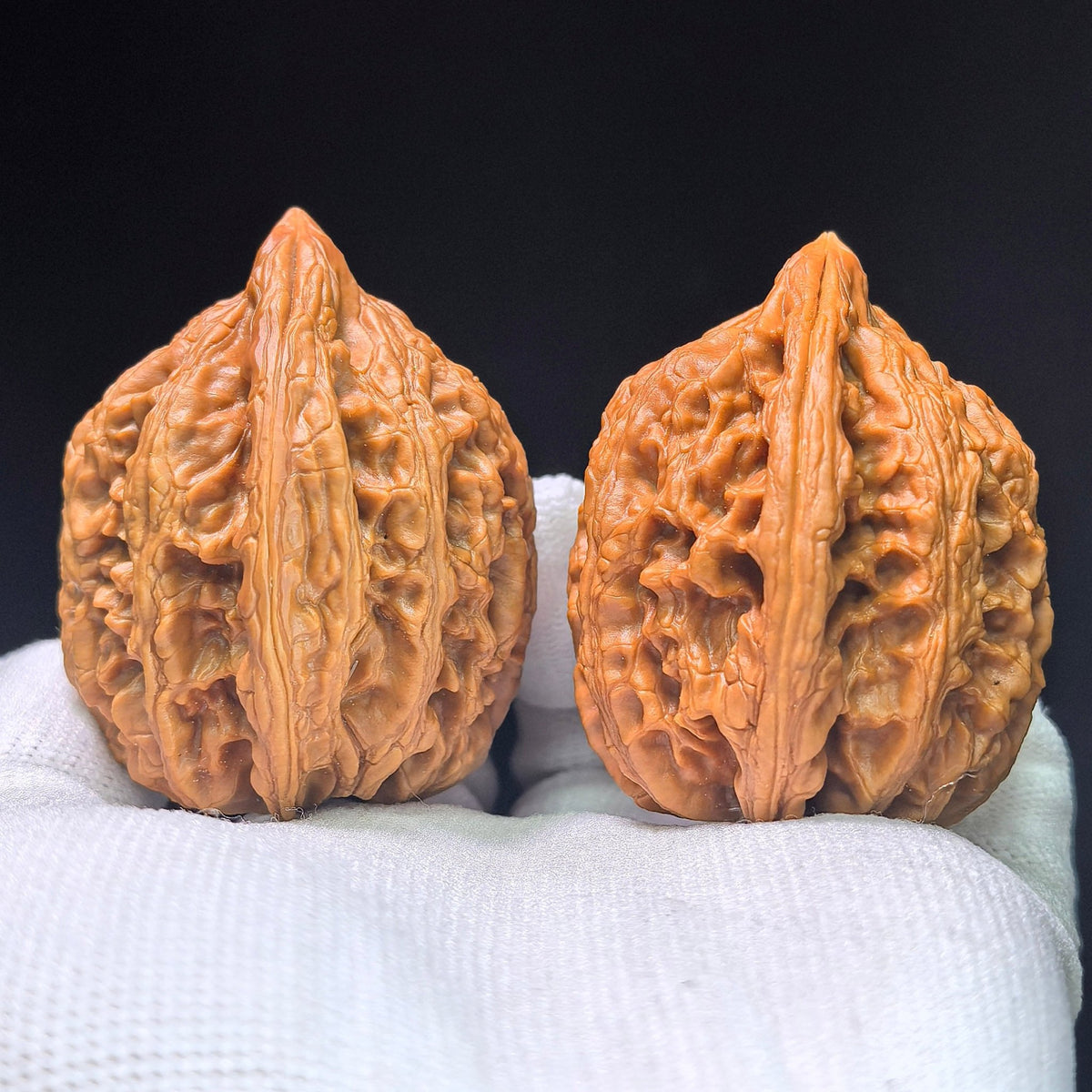 The "Great Weathered Rock" (Da Ku Shi) Premium Low-Profile Pair | 43.0mm x 42.0mm | DKS-1301C - ThePatinaProject