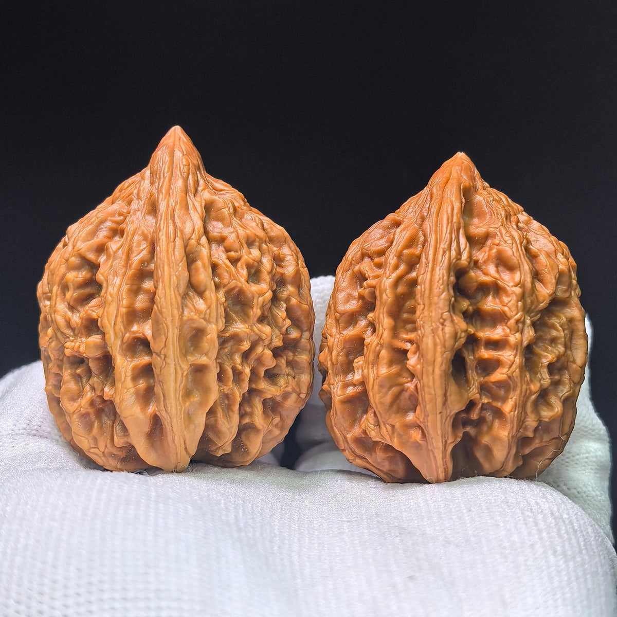 The "Great Weathered Rock" (Da Ku Shi) Premium Low-Profile Pair | 43.0mm x 42.0mm | DKS-1301C - ThePatinaProject