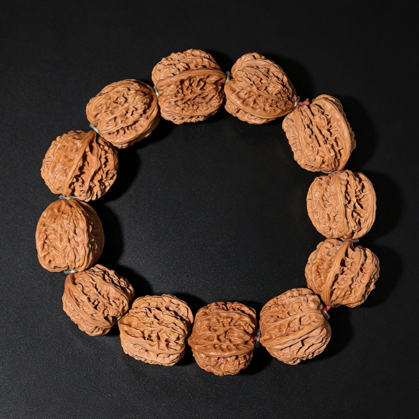 The "Gu Chan" Caterpillar (Mao Mao Chong) Artisan Bracelet | 12-Piece Set | 31.0mm range | MMCSC-1201E - ThePatinaProject