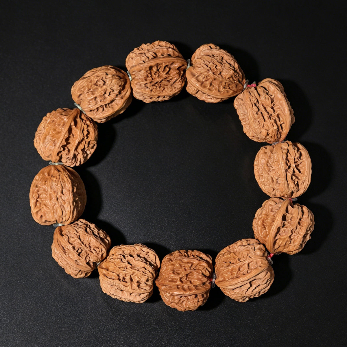 The "Gu Chan" Caterpillar (Mao Mao Chong) Artisan Bracelet | 12-Piece Set | 31.0mm range | MMCSC-1201E - ThePatinaProject