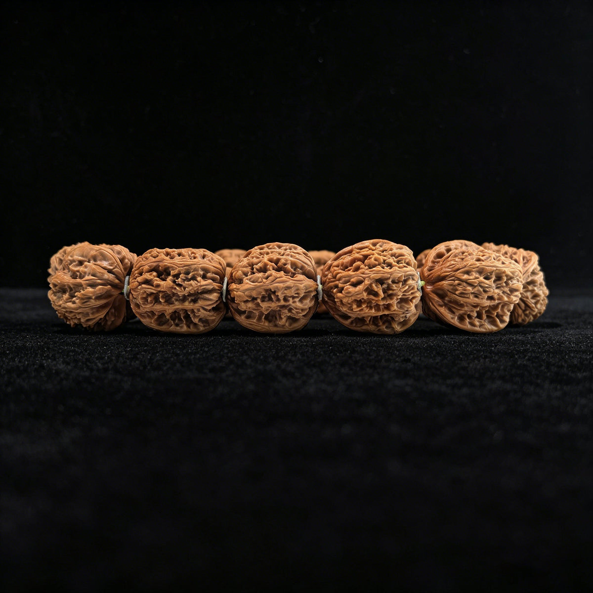 The "Gu Chan" Caterpillar (Mao Mao Chong) Artisan Bracelet | 12-Piece Set | 31.0mm range | MMCSC-1201E - ThePatinaProject
