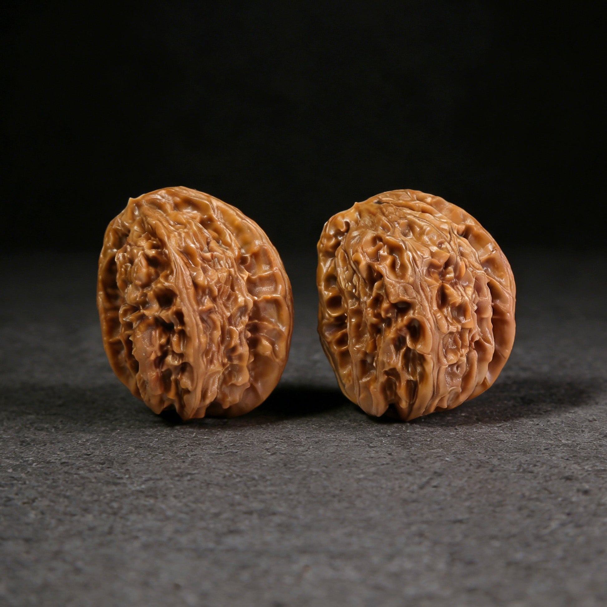The "Half-Wall" (Ban Bi) Twin Pair | 34.0mm & 30.0mm x 39.0mm | BB-301 - ThePatinaProject