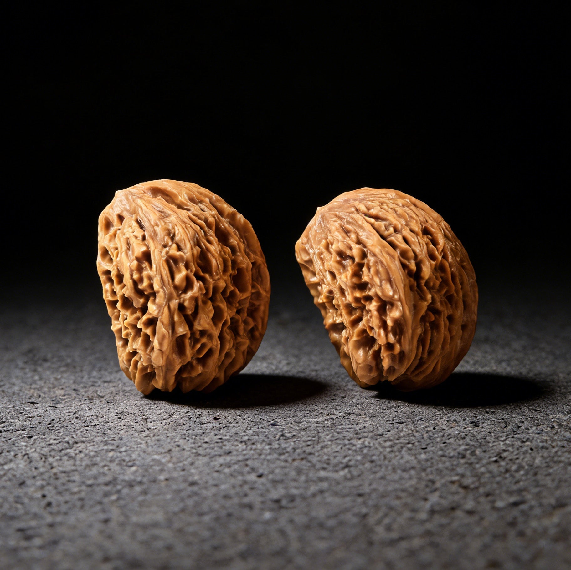 The "Half-Wall White Lion" (Banbi Bai Shizi) Pair | 42.0mm | BBBSZ-03 - ThePatinaProject