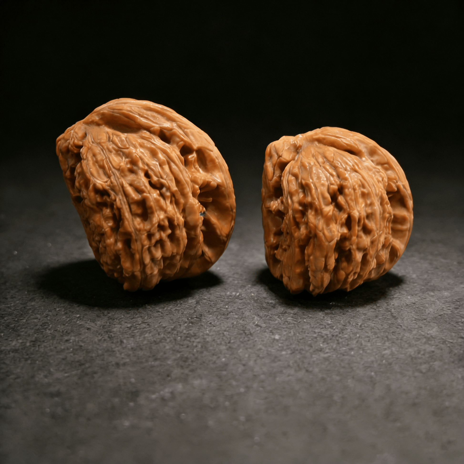 The "Half-Wall White Lion Head" – Deep Textured Natural Pair | WL-31 (Actual Item Pictured) - ThePatinaProject