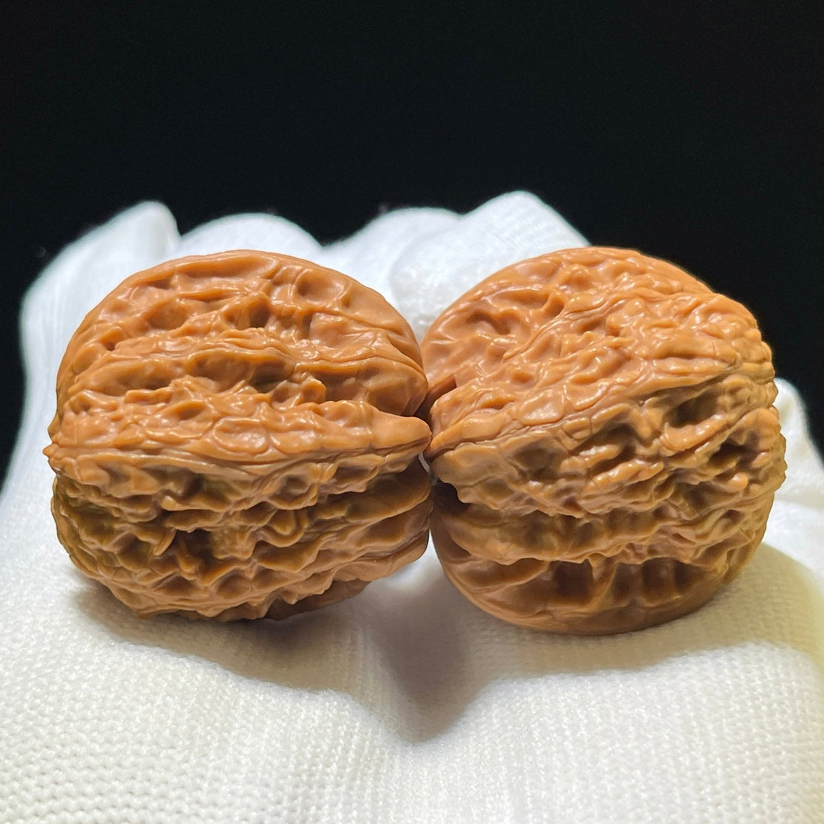 The "Heritage Millstone" (Mo Pan) Miniature Finger-Twirling Pair | 34.0mm x 36.0mm | MP-1101 - ThePatinaProject