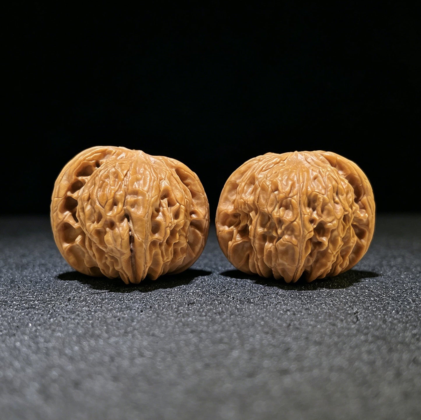 The "Heritage Millstone" (Mo Pan) Miniature Finger-Twirling Pair | 42.0mm x 41.0mm | MP-1103 - ThePatinaProject
