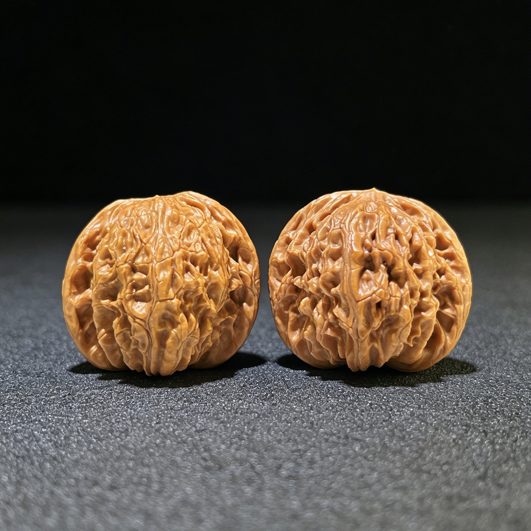 The "Heritage Millstone" (Mo Pan) Select Miniature Finger-Twirling Pair | 38.0mm x 38.0mm | 1:1 Perfect Isometric Match | MP-1105 - ThePatinaProject
