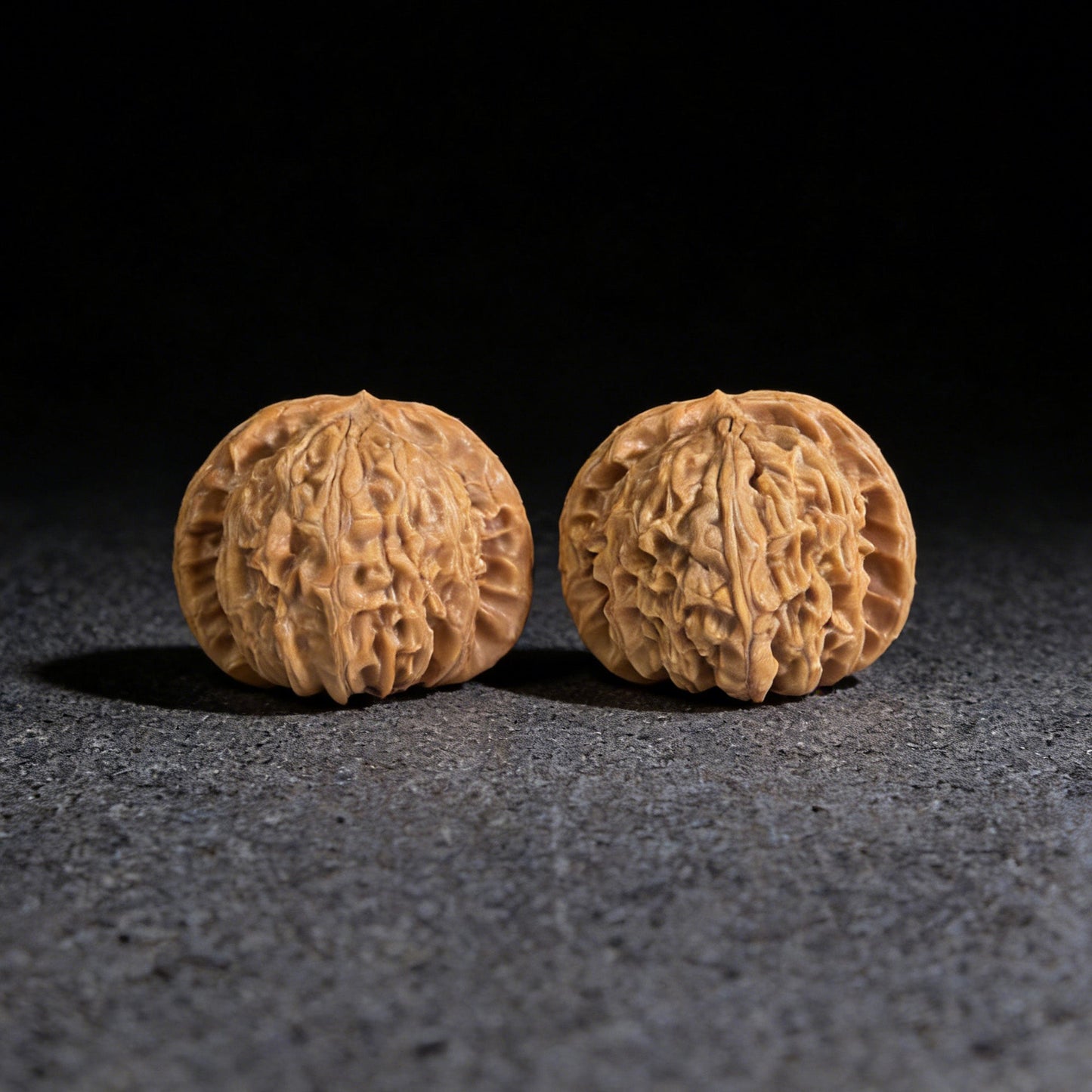 The "Hidden Tip White Lion" (Men Jian Bai Shi Zi) Pair | 39.0mm x 37.0mm | BSJ-406 - ThePatinaProject