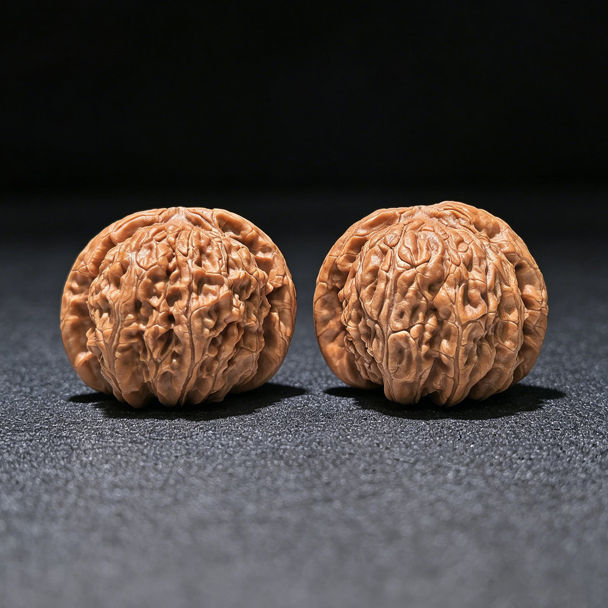 The "Hidden Tip White Lion" (Menjian Baishizi) Matched Pair | 39.0mm x 39.0mm | BSZ-1203C - ThePatinaProject