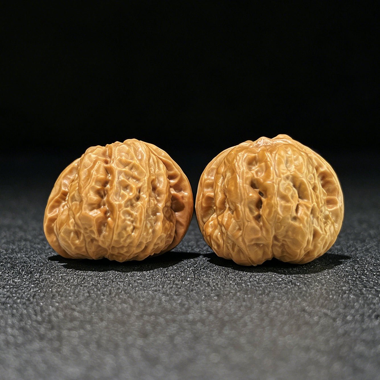 The "Horned Frog Three-Rib" (San Leng San Jiao Wa) Premium Heavy-Bone Deep-Belly Pair | 36.0mm x 38.0mm | W-1007 - ThePatinaProject