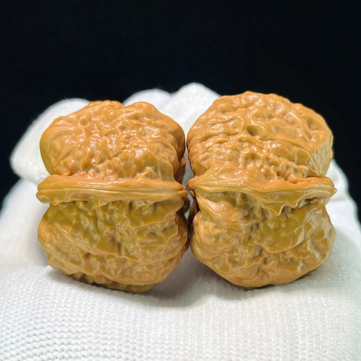 The "Horned Frog Three-Rib" (San Leng San Jiao Wa) Premium Heavy-Bone Deep-Belly Pair | 36.0mm x 38.0mm | W-1007 - ThePatinaProject