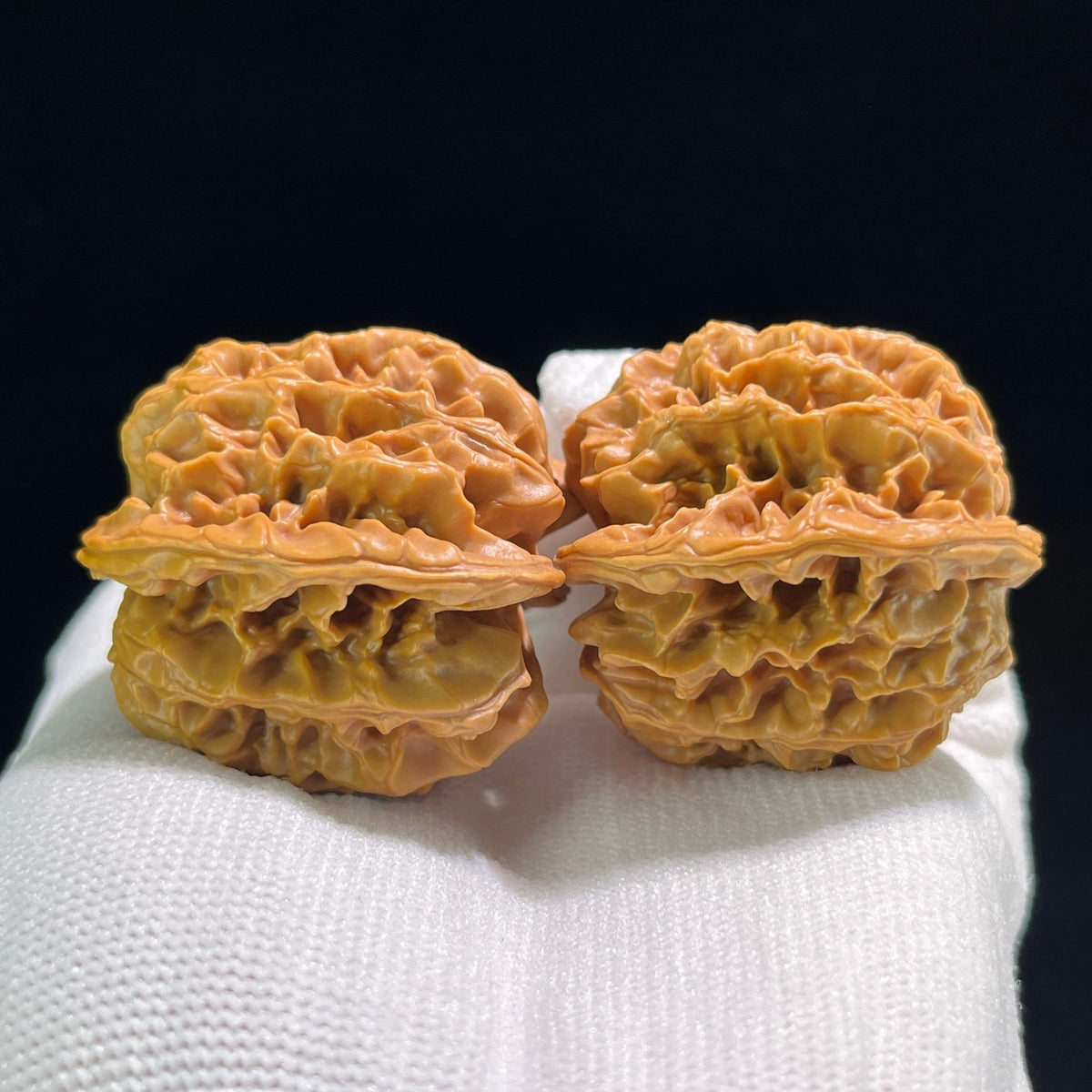 The "Hundred Longevity" Lion Head (Bai Shou Shi Zi Tou) Ergonomic Giant Pair | 41.0mm x 37.0mm | BSSZT-802 - ThePatinaProject