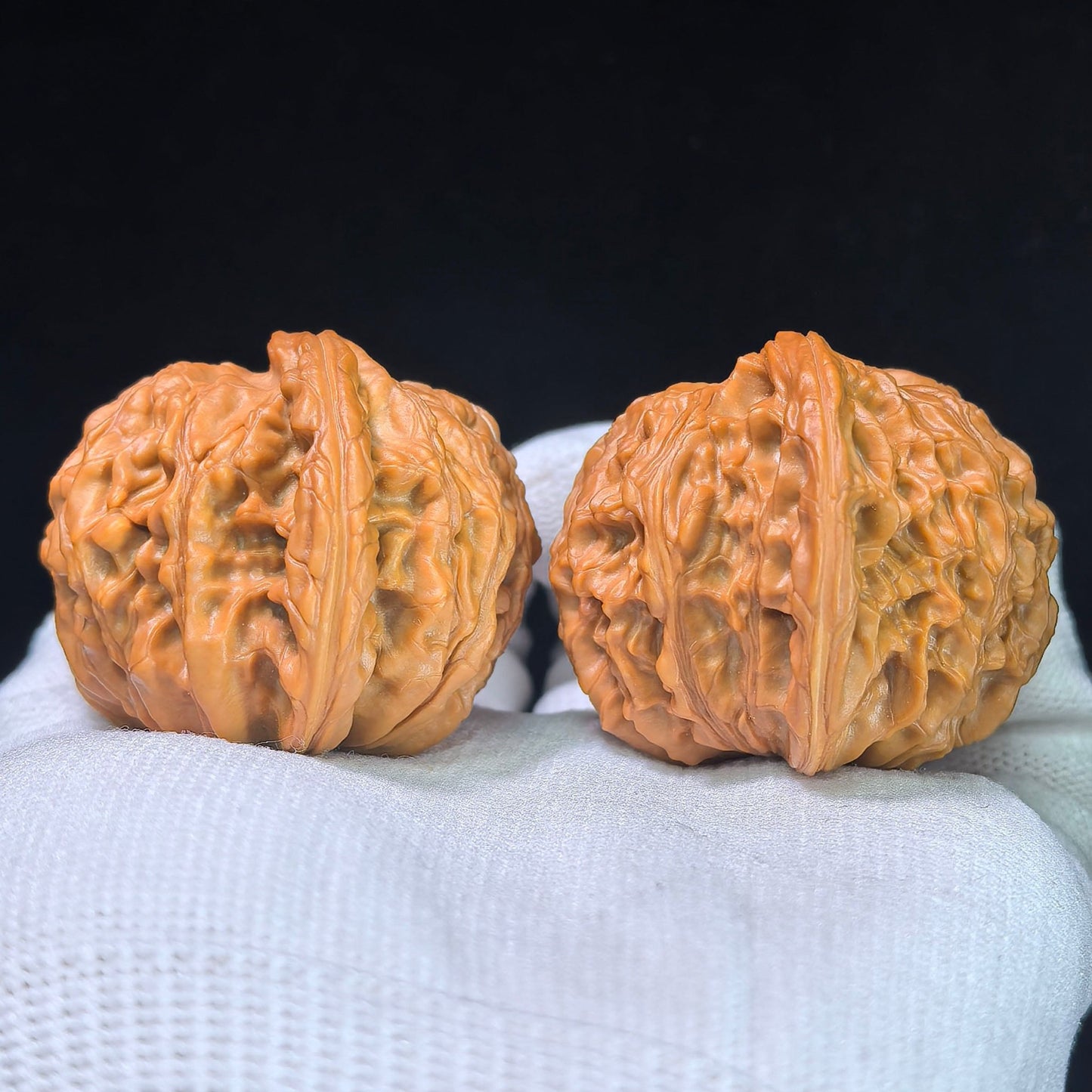 The "Imperial Butterfly Millstone" (Hudie Mo Pan) Museum-Grade Low-Profile Pair | 46.0mm x 40.0mm | 44g Heavy Mass | MP-1351C - ThePatinaProject