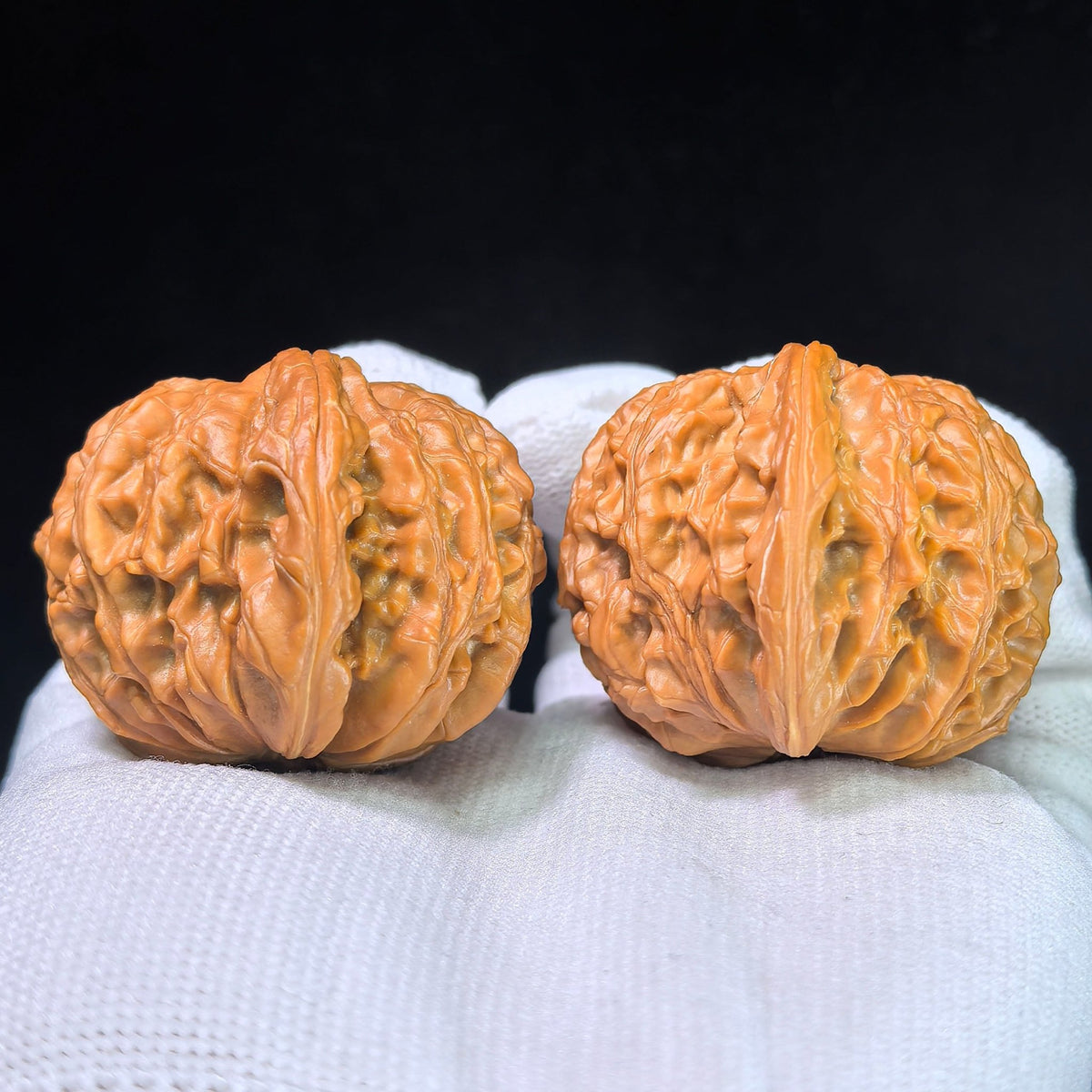 The "Imperial Butterfly Millstone" (Hudie Mo Pan) Museum-Grade Low-Profile Pair | 46.0mm x 40.0mm | 44g Heavy Mass | MP-1351C - ThePatinaProject