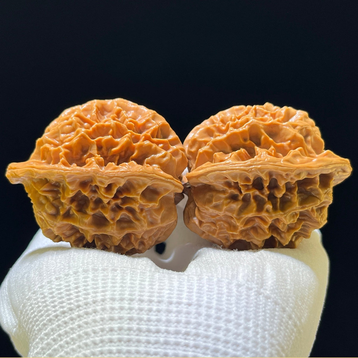 The "Imperial" (Di Wang) Premium Large-Stature Lion Head Pair | 45.0mm x 43.0mm | DW-1102 - ThePatinaProject
