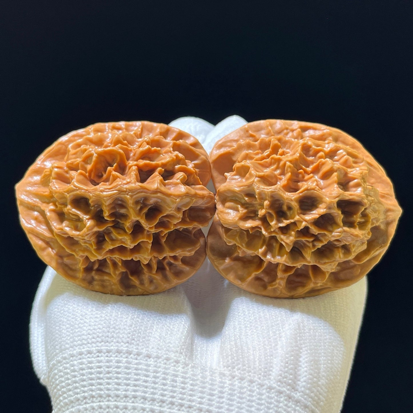 The "Imperial" (Di Wang) Premium Large-Stature Lion Head Pair | 45.0mm x 43.0mm | DW-1102 - ThePatinaProject