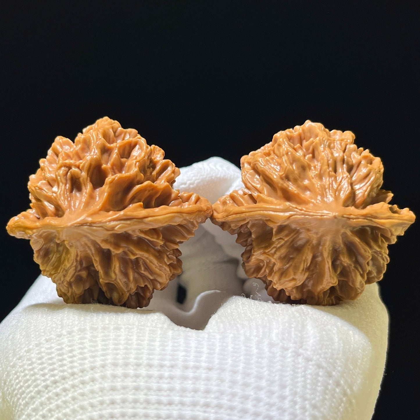 The "Imperial" (Di Wang) Premium Large-Stature Lion Head Pair | 45.0mm x 43.0mm | DW-1102 - ThePatinaProject