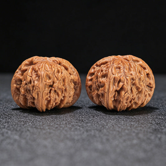 The "Imperial Flat-Top Lion" (Men Jian Bai Shi Zi) Grand Collector's Pair | 47.0mm x 46.0mm | Master Heirloom Class | BSJ-1304C - ThePatinaProject