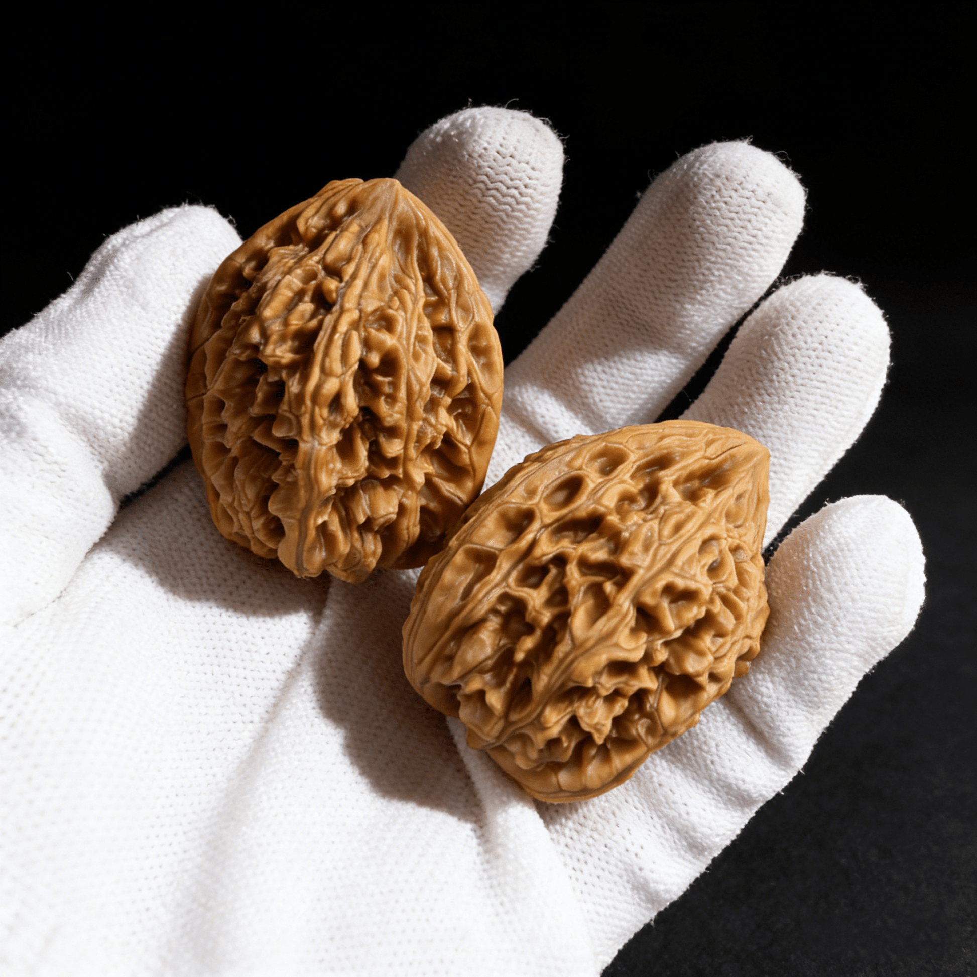 The "Imperial Heart" (Shisanling Jixin) – Tall Silhouette & Deep Honeycomb Texture | 36mm Matched Pair - ThePatinaProject