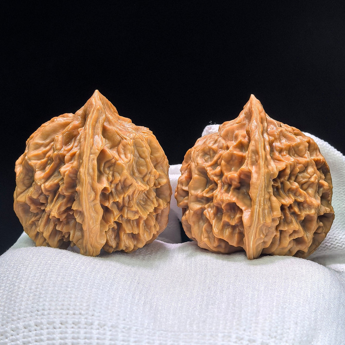 The "Imperial Lantern" (Deng Long) Premium Rounded Deep-Belly Pair | 41.0mm x 40.0mm | DL-1403 - ThePatinaProject